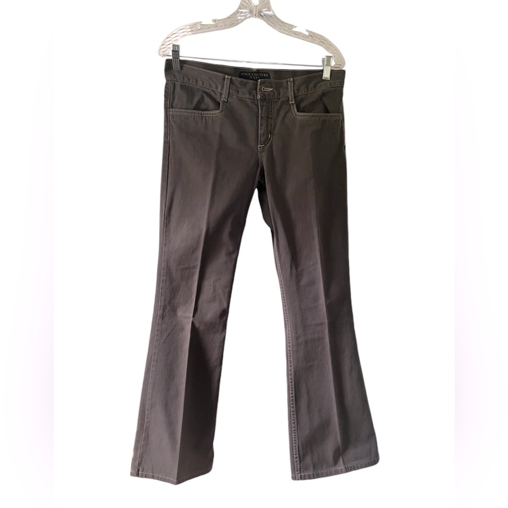 Vintage Juicy Couture Jeans Brown with ivory stitching size 29